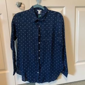 Wrinkle Free Pinpoint Oxford Shirt